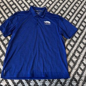 Royal Blue Beatdigger BYU Cougars golf polo